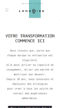 Mobile Screenshot of longrine.fr